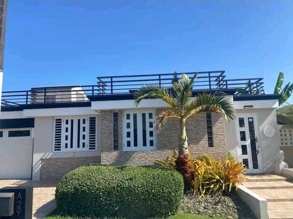 Front of the house