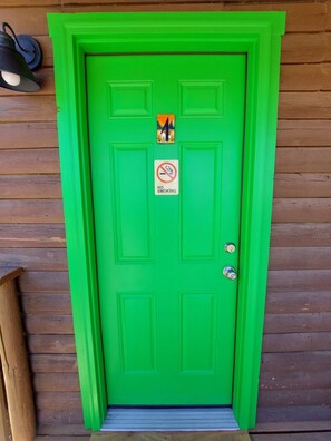 Cabin 1 Front Door