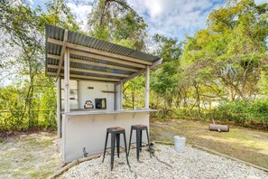 Fenced Backyard | Outdoor Entertainment Area