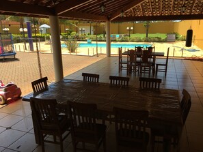 Outdoor dining