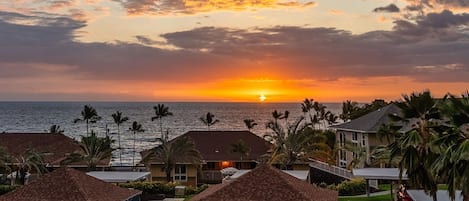 Vista para praia/oceano