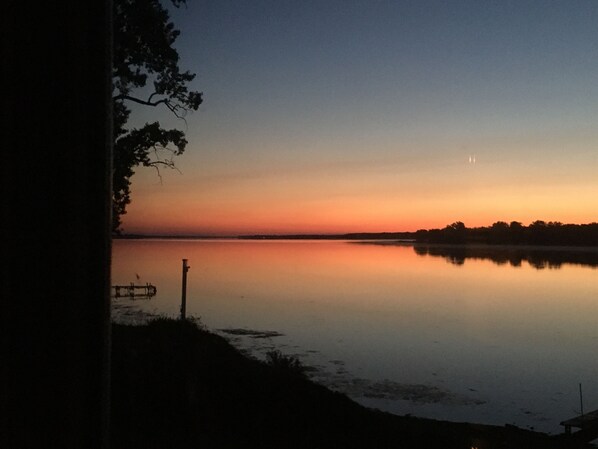 Sunrise on property