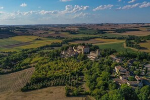 eye bird view of the village