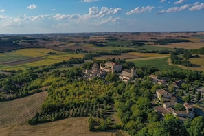 eye bird view of the village