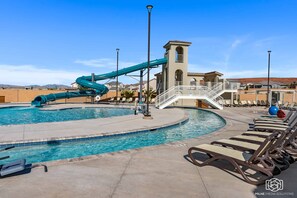 Lazy River and Slide