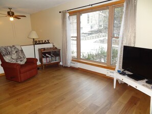 Living Room with Roku TV