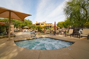 Year round hot tub