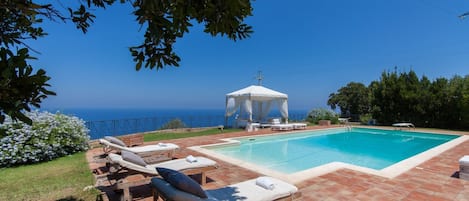 Serene Sicily Villa | Relax at the Swimming Pool by Villamore | 5 Bedrooms | Amazing Sea Views & Private Pool | Cefalu