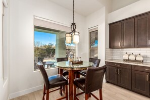 Informal Dining Table set for 4.