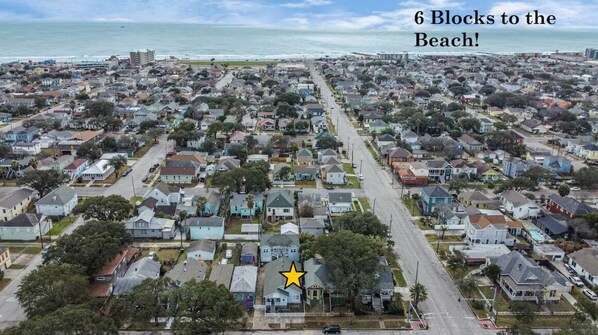 Located 6 Blocks from the Beach