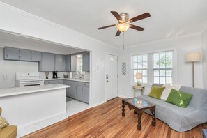 Open Kitchen & Living Room