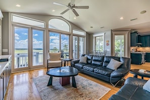 Open living space with views