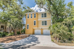 The front of home