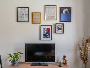 dining room workspace living room television and multimedia