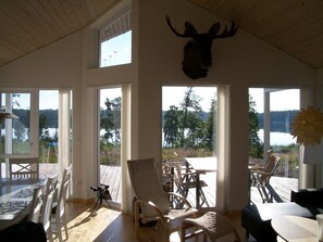The living room