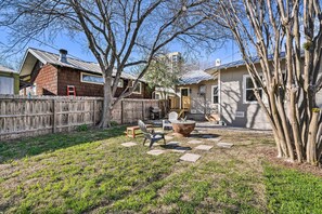 Fenced Yard | Fire Pit
