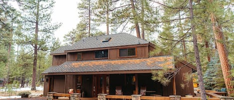 Our beautiful cabin centrally located on the Ranch.