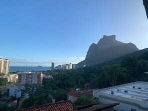 Blick von der Unterkunft