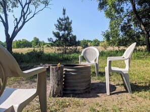 Large Firepit area