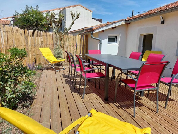 Les Marinières d'Oléron
La Maison du Pêcheur - Terrasse arrière