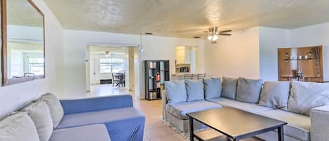 North Miami Beach Vacation Rental | 3BR | 2BA | 1/2 Step Required to Enter