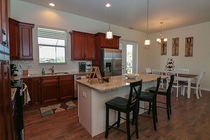 Spacious kitchen