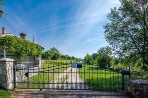 Entrance to the property 