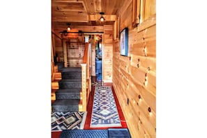 Ground level entrance to home