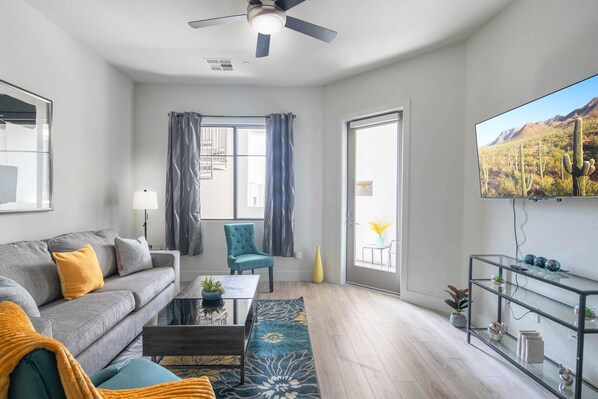 Spacious Living room with sofa