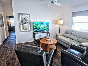 55" smart tv with reclining rocker recliners
