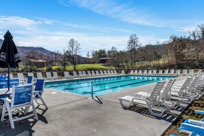 Our guests are able to use this beautiful pool, catch and release fishing pond and snack bar, located a short drive down the street.