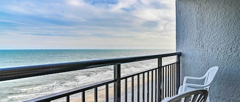 Myrtle Beach Vacation Rental | 1BR | 1.5BA | 600 Sq Ft | Step-Free Access