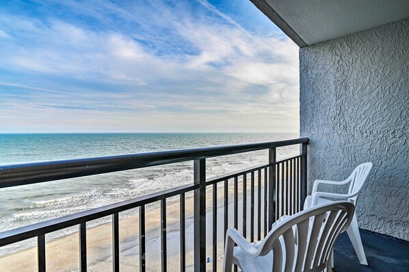 Myrtle Beach Vacation Rental | 1BR | 1.5BA | 600 Sq Ft | Step-Free Access