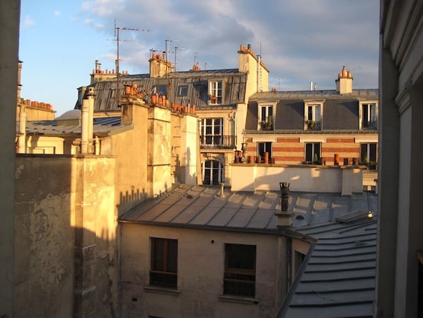 
Quintessential Parisian view from kitchen

