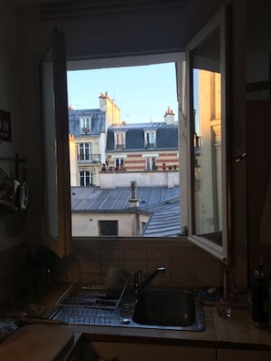 Wash dishes with a view.