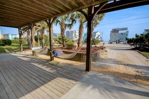 Exterior - Hammocks under house