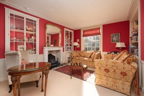 The Sitting Room, looking towards the private courtyard garden