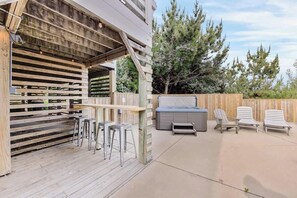 Relax and unwind here after a long day at the beach!