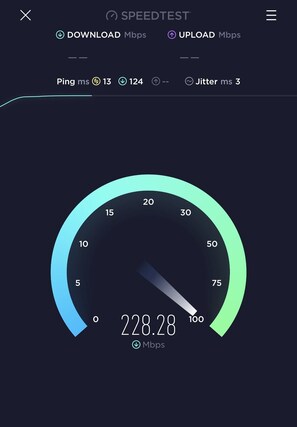 Lightning fast Xfinity fiber for you enjoyment! Perfect for working from home