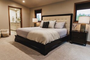 King Bed in Master Suite