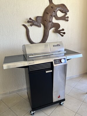 Large outdoor electric grill on your balcony!