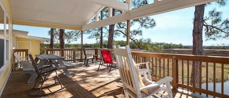 Covered deck