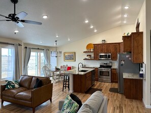 Newly remodeled kitchen
