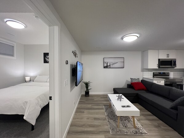 Bedroom and great room