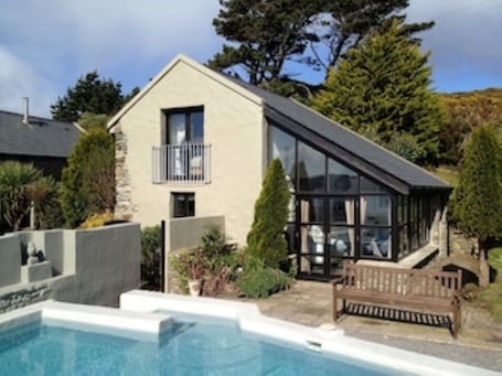 The Studio viewed from poolside.