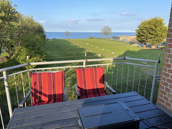 Balkon mit Meerblick