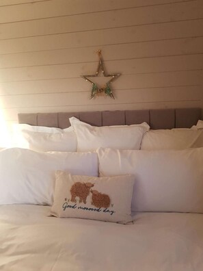 Comfy king-size bed