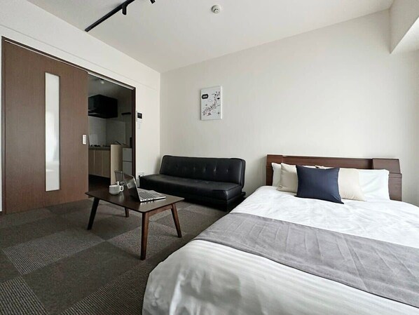Bedroom with Double size & sofa bed