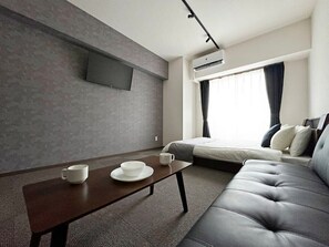 Bedroom with TV