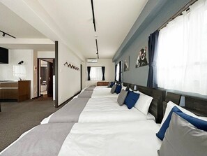 Bedroom with TV
